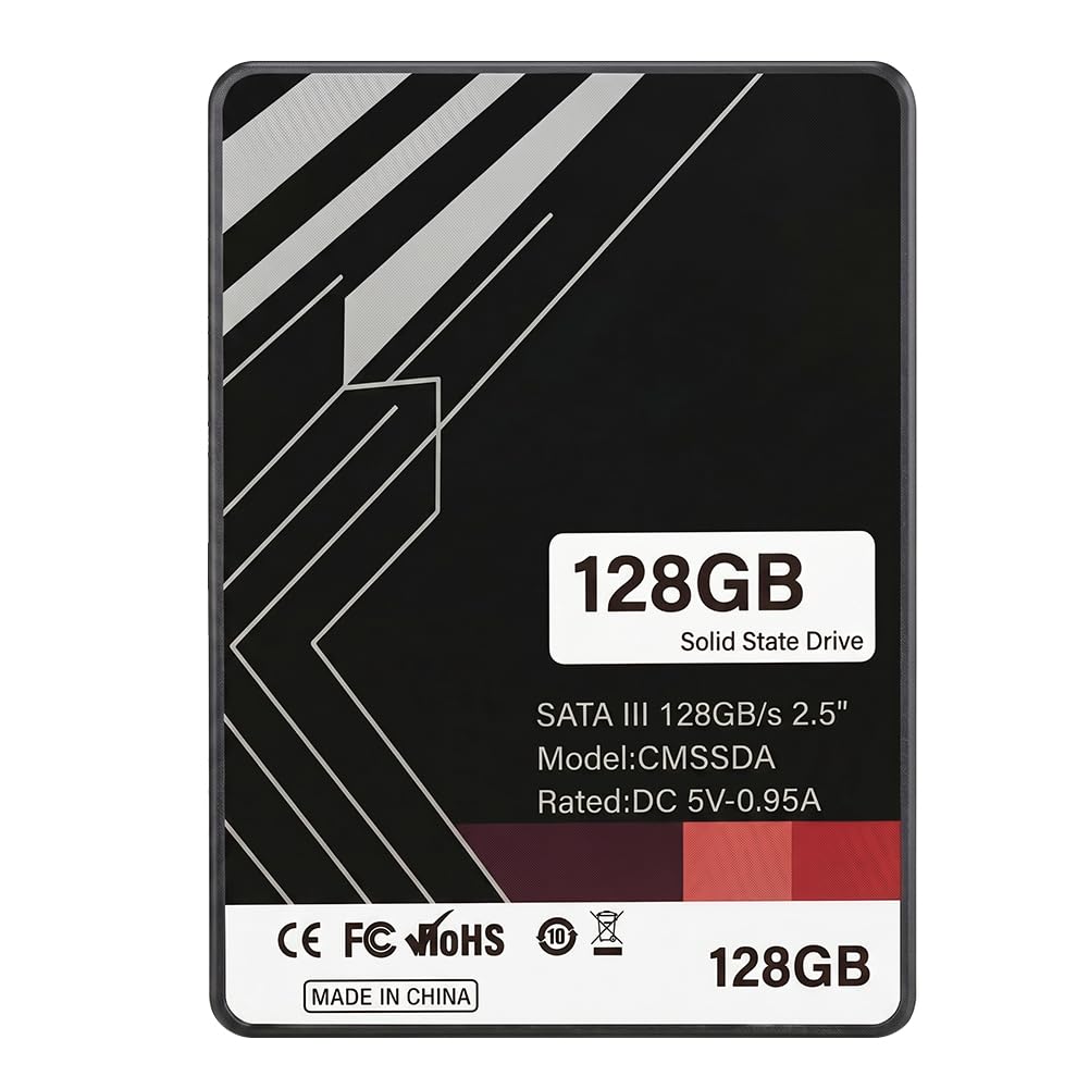 Amazon | 128GB SATA III 内蔵SSD 2.5インチ 7mm、最大550MB/秒の